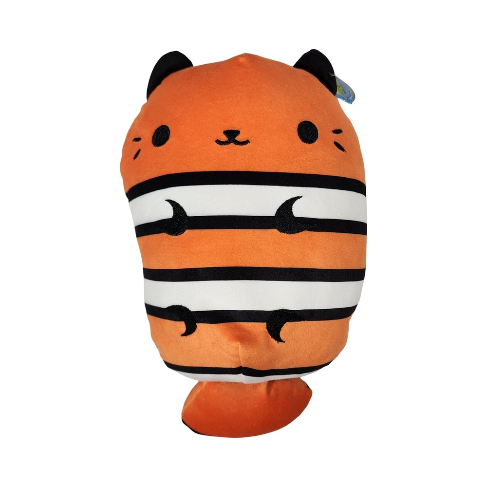 Cats Vs Pickles Jumbo Ne-Meow 8" Clown‎ Fish Stuffed Animal Plush Toy